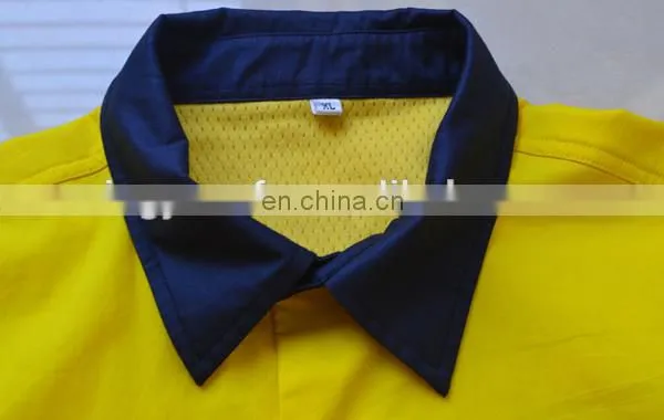 Navy 100% cotton drill ladies Outdoor Workwear Women Flame retardant Working Shirt for Industrial Safety Shirt