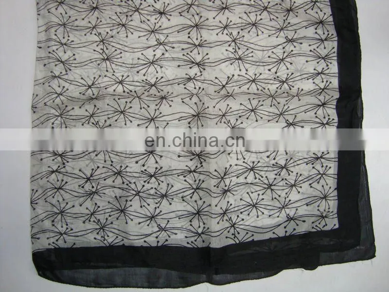 100% Silk Printed Scarves
