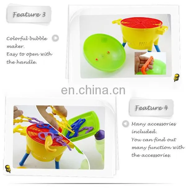 BBQ shaped electric soap bubble for sale