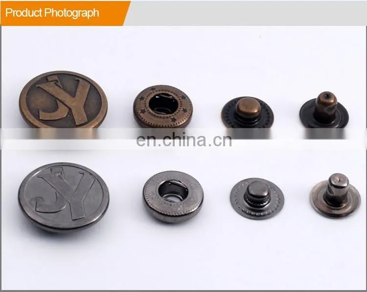 Clothing Snap Custom Metal Snap Button BM10175