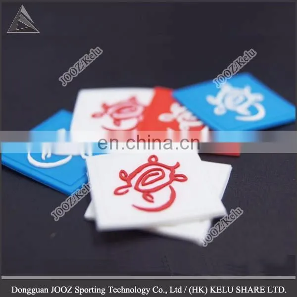 custom 3d rubber silicone patch fashion garment logo turtle logo rubber shoes logo