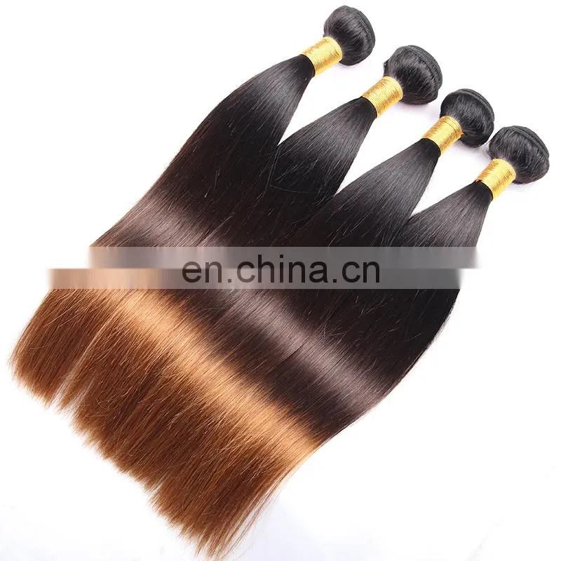 wholesale darling hair brazilian 100% human ombre hair extensions hair coloring