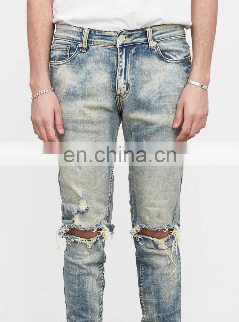 DiZNEW LIGHT BLUE TURKEY NEW MODEL FASHION SKINNY JEANS FOR MEN