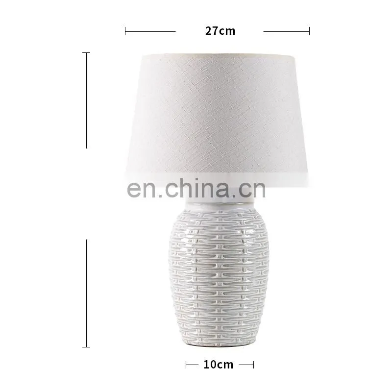 modern creative nordic desk lamp and ceramic meterial table lamp with CE and RoHS