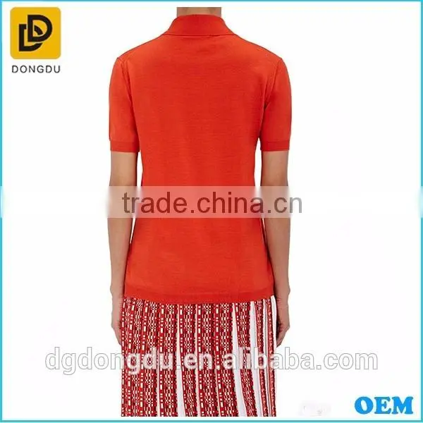 2016 Hot Summer Casual Red Women T shirt Good Quality Sports T shirt