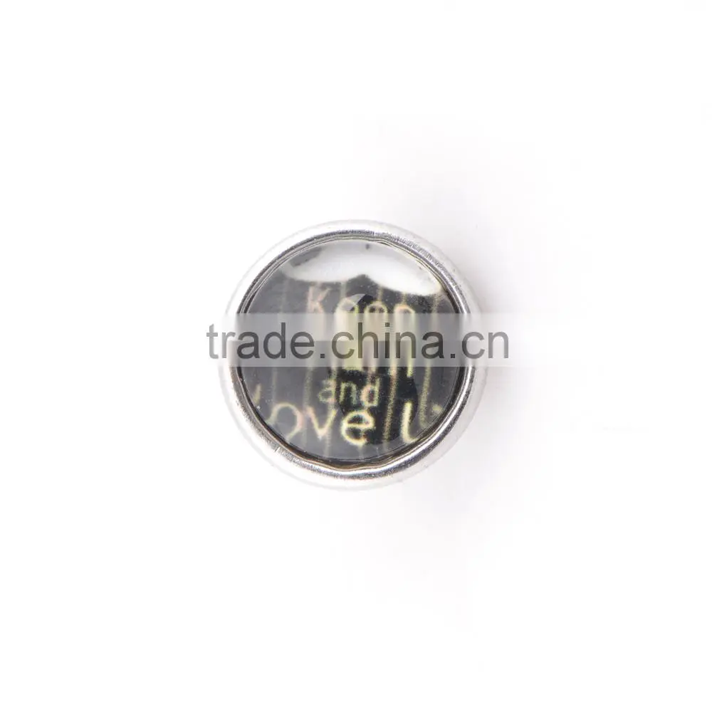 customized push button snap for leather bracelet XKZ0440