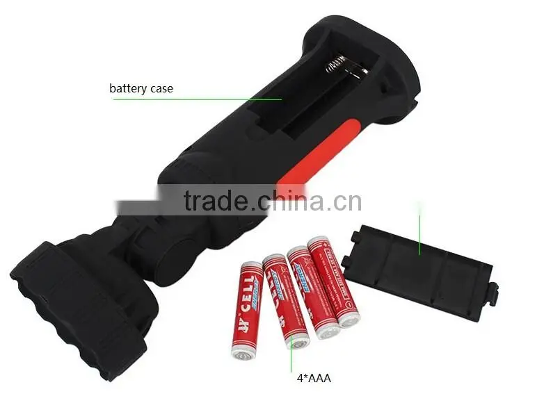Magnetic 3W outdoor rotating color led light