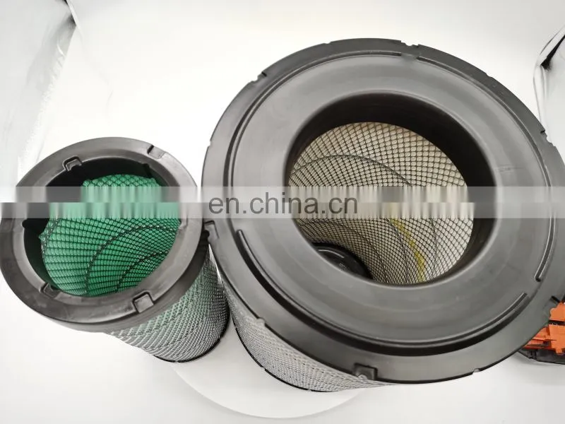 excavator spare parts air filter 6I-2506+6I-2504 600-185-5110+600-185-5120 FOR SK250-8 SK350-8 PC300-7 PC360-7 E325D