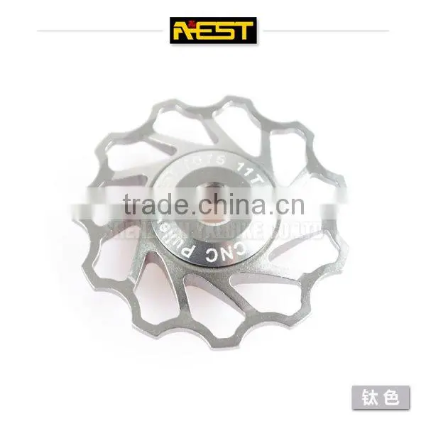 AEST Bicycle Rear Derailleurs Pulley,Bike Ceramic Jockey wheel