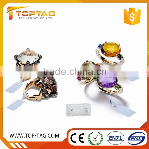 Jewellry Wholesale Pricing Tags , UHF RFID Anti-theft Jewelry Tag Alien H4