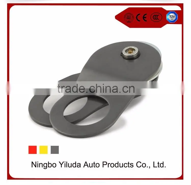 Heavy-duty recovery snatch block pully