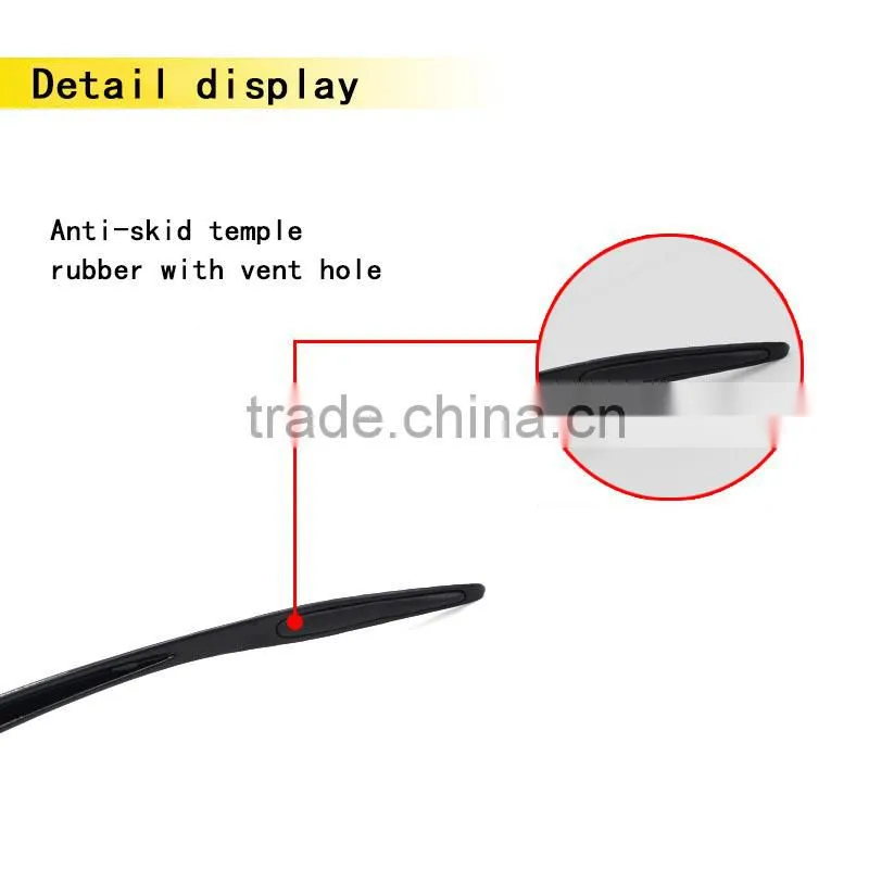 Good price in stock custom logo outdo sport cycling glasses UV400 lens