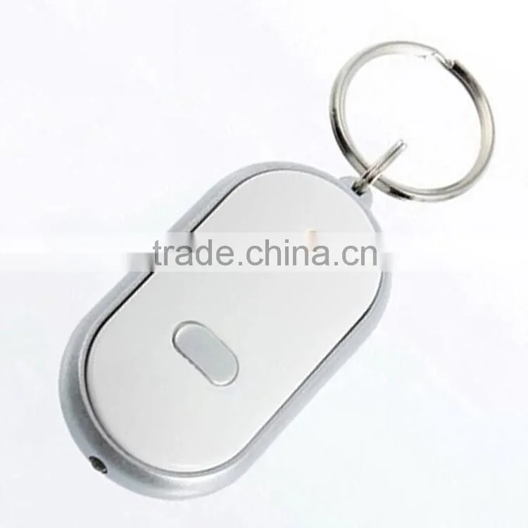 Customized led whistle key chain/led sound keychain wholesale