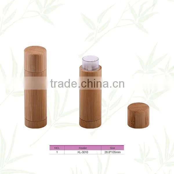 Professional bamboo lip balm tube with low price