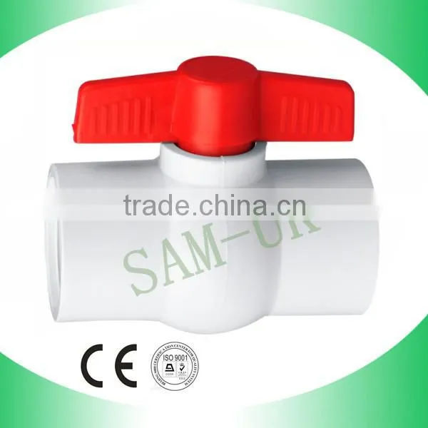 PVC Compact Ball Valve PVC Ball Valve (1/2"-4")