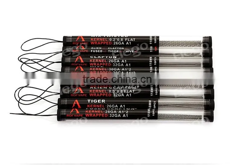 Fast shipping Rofvape Wire shots For RDA/RBA/RTA DIY your own coils for vaping