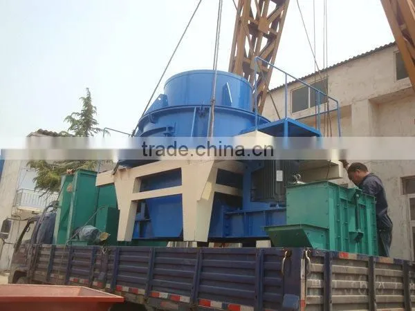 China silica artificial sand making machine