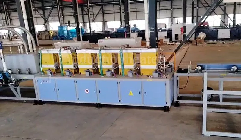 Seamless steel tube induction hardening and tempering equipment