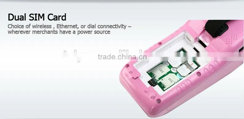 Telpo300c Mobile Payment/lottery handheld gprs pos terminal with sdk