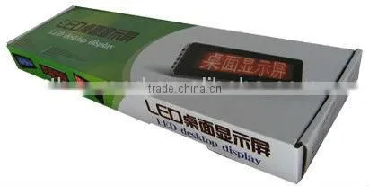 LED desktop display for advertising