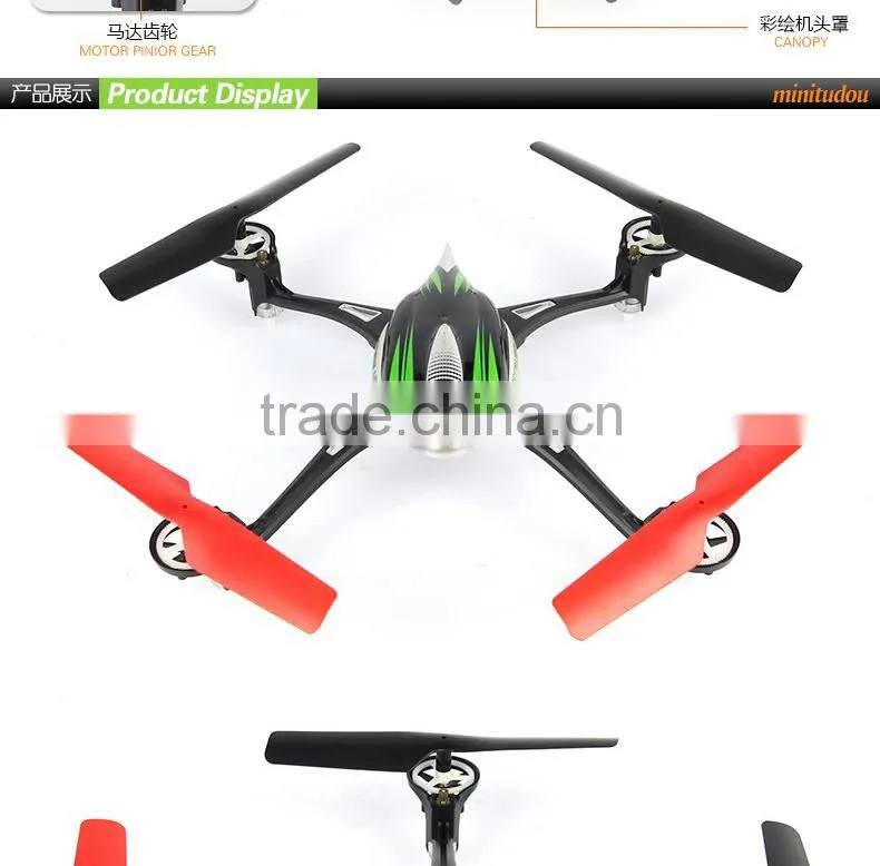 2014 New Product WL V636 2.4G 4CH R/C 4-Axis Quadcopter With Light Outdoor Quadcopter