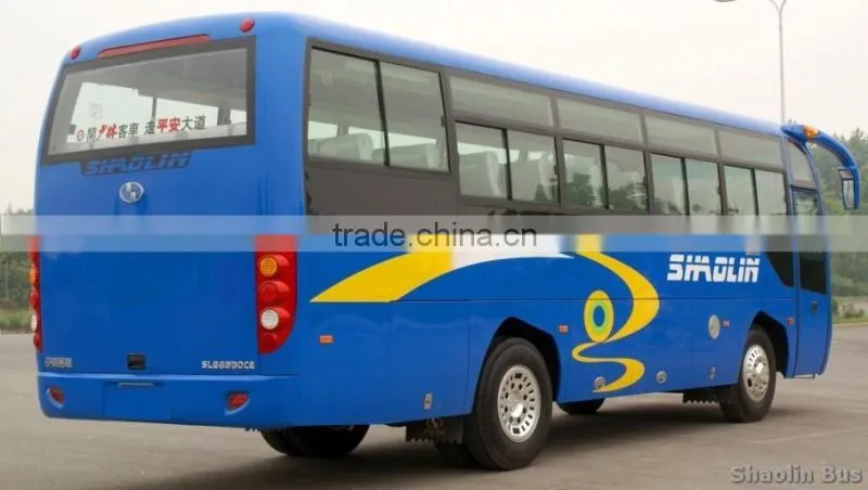 9.8m 48 seats bus front Cum mins engine ZF gearbox