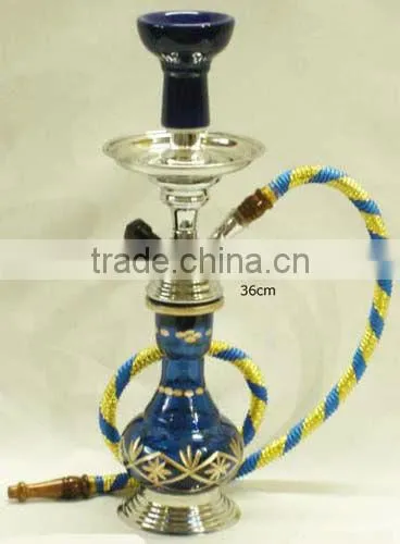 Glass & Metal Hukka