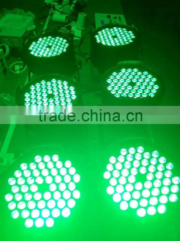 cheap price LED par light 54x3w RGB 3in1 wholesale price led par can light