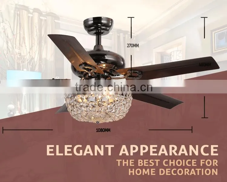 Brown Color Hand Pull Ceiling Fan