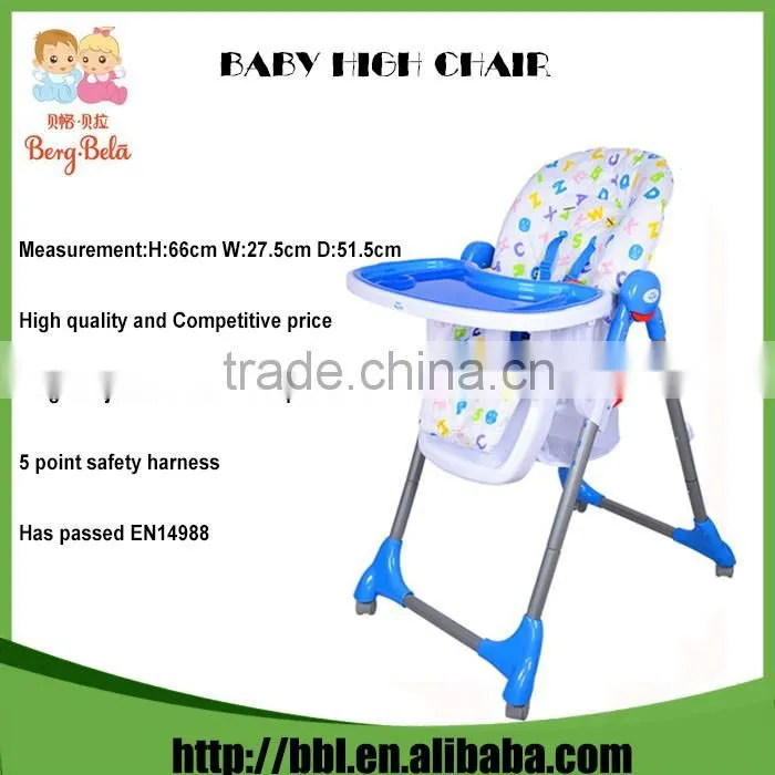 Multi-Function Standard Plastic Infant Sitting Dinner Chair Baby Plastic Chair