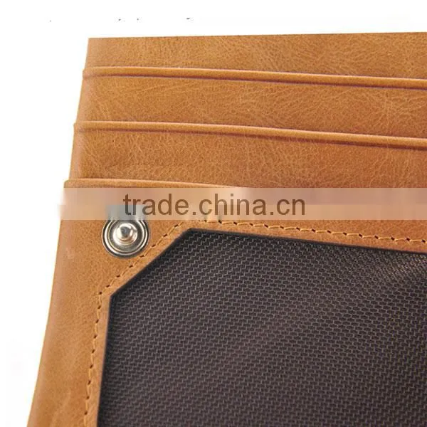 Retro Style men's wallet&genuine leather wallet