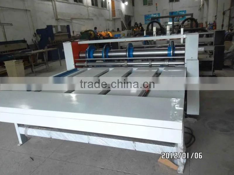 semi-auto slotter machine/corrugated carton package machine