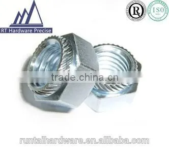 2014 Manufacture stainless steel knurled ring nut, OEM orders are accepted