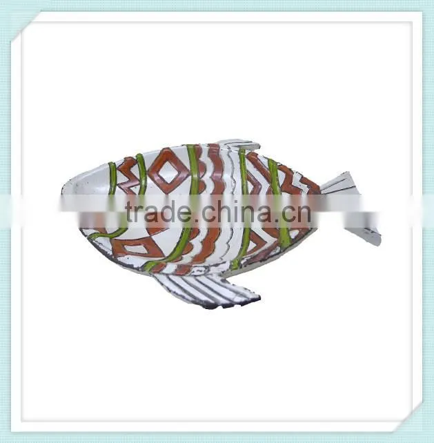 new style decorative fish shaped resin fruit dish
