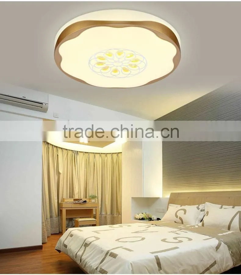 2016 New design modern ceiling light led ceiling light round with art design