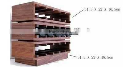 wooden wine rack cabinet