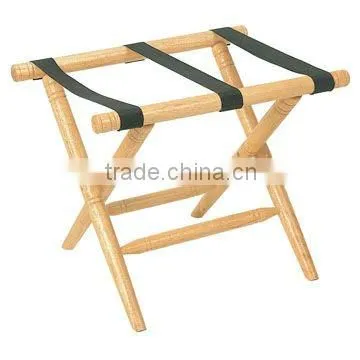 folding and wooden luggage racks