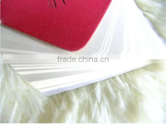 Hot Sale Colorful Printing Mini Leather Square Notpad Holder