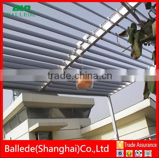 aluminum electric louver roof