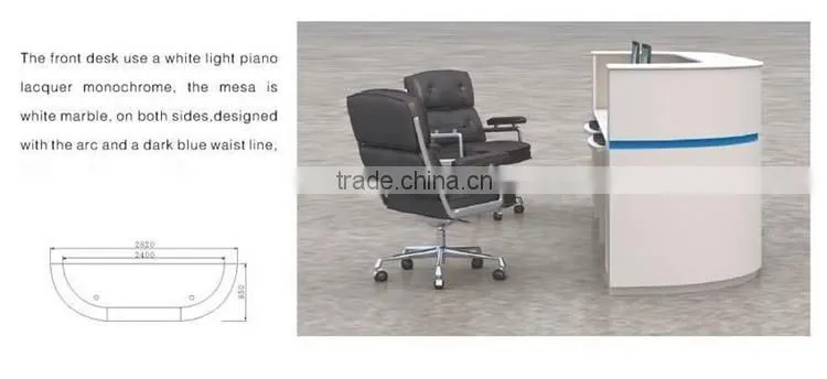 Salon front desk made in China QT2416