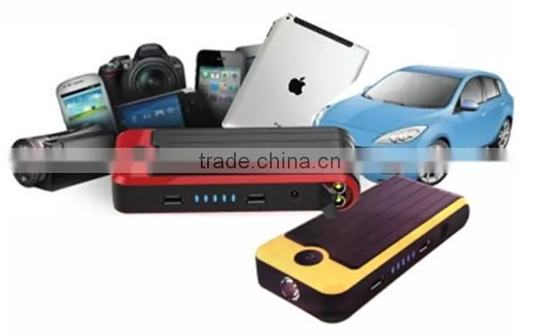 SUNPOW portable power bank 12v dual usb car charger jump starter