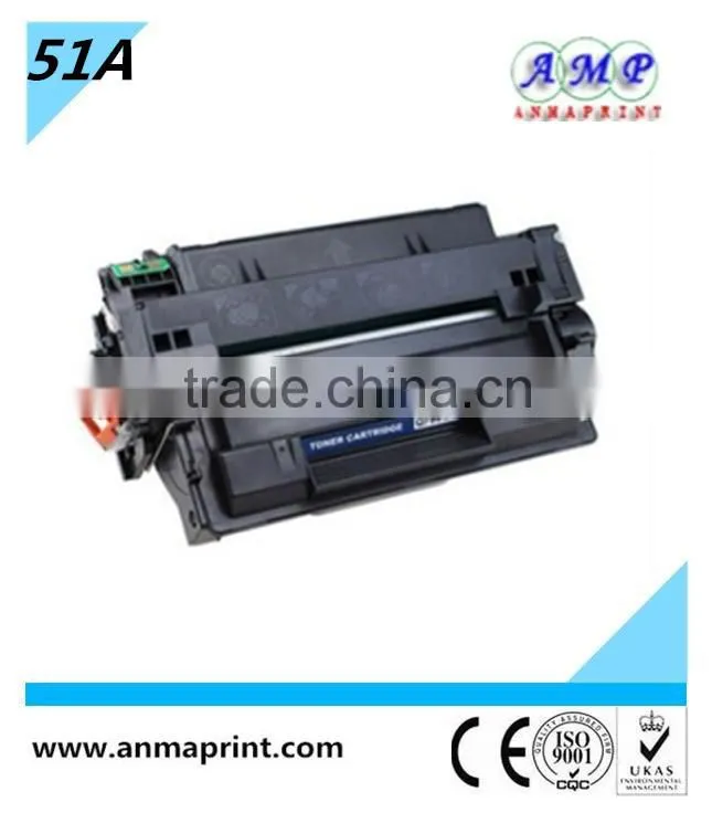 Premium quality compatible laser jet toner Cartridge Q7551A Laser Printer Cartridge for HP Printers bulk buy from china