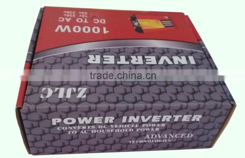DC-AC pure sine wave power inverter 1000W