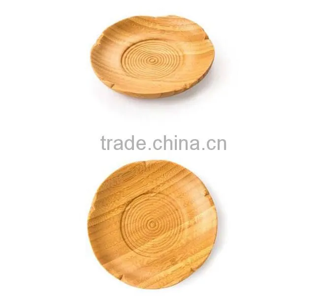 Environmental small bamboo dessert plate