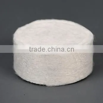 Non-woven candy shaped disposable facial towel