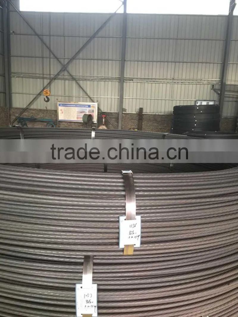 steel bars Prestressed concrete