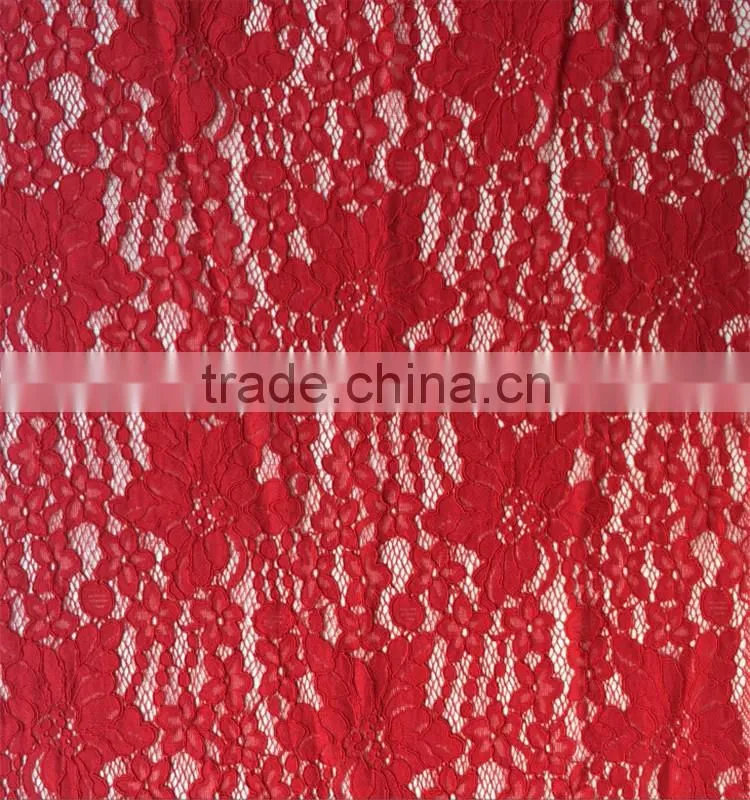 2016 Latest High Quality African Guipure Cord Lace Fabric for Fashion Clothes