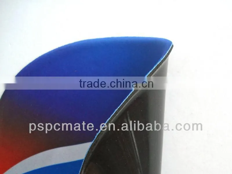 Promotional mouse pad with Gel wrist rest for advertisement