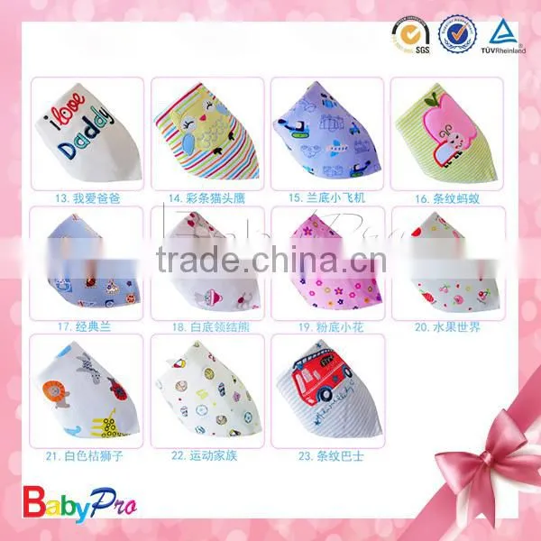 2015 High Quality Wholesale Red Cherry Kids Infinity Scarf Baby Bibs Bandana