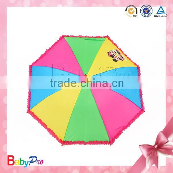 2015 Hot Sale Promotional Light Waterproof Fabric For Umbrella Kid Umbrella